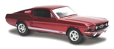 Maisto 1967 Ford Mustang GT (Red) Diecast Model Car 1/24 scale #31260red