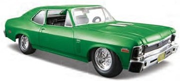 Maisto 1/24 1970 Chevy Nova SS Coupe (Met. Lime Green) (New Color)