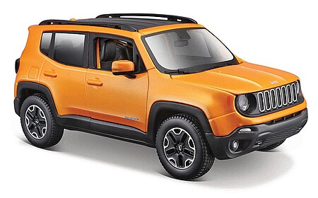 Maisto 1/24 2017 Jeep Renegade (Metallic Orange)