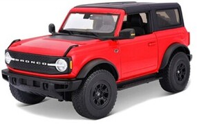 Maisto 1/18 2021 Ford Bronco Wildtrak 2-Door (Red)