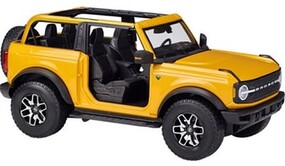 Maisto 1/18 2021 Ford Bronco Badlands without Doors (Orange)