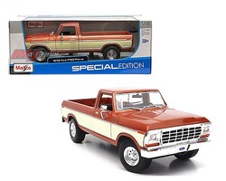 Maisto 1/18 1979 Ford F1 Pickup Truck (Brown/Cream)