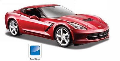 Maisto 2014 Corvette Stingray Coupe (Met. Blue) Diecast Model Car 1/24 scale #31505blu