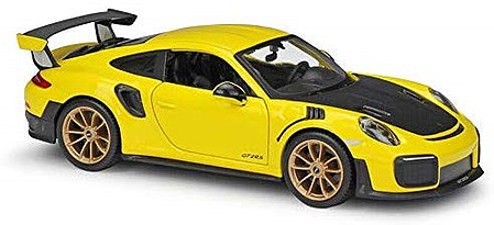 Maisto 1/24 2018 Porsche 911 GT2 RS (Yellow)