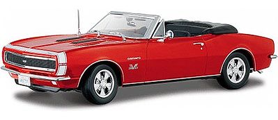 Maisto 1967 Camaro SS396 Convertible (Red) Diecast Model Car 1/18 Scale #31684red