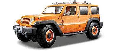 Maisto Jeep Rescue Concept (Met. Orange) Diecast Model SUV 1/18 Scale ...