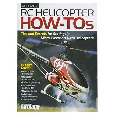 Model-Airplane-News RC Helicopter How Tos Vol. 2 RC Helicopter Book #2046