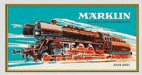 Marklin Marklin Class 01 Steam Locomotive Paint-by-Numbers Set Model Railroad Puzzle Print Sign #15965