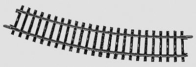 Marklin K Track - 16-3/4 424.6mm 22 Degree 30 Radius HO Scale Nickel Silver Model Train Track #2232