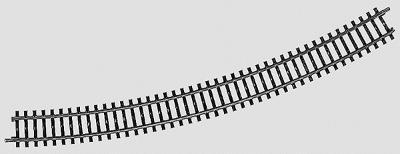 Marklin K-Track 24-3/4, R30 HO Scale Nickel Silver Model Train Track #2251