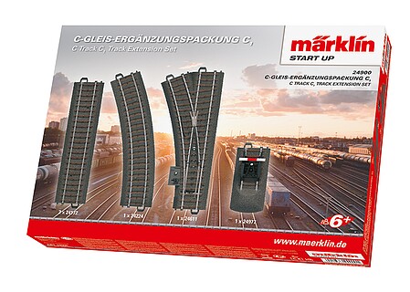 Marklin C Track Extension Set C1 HO Scale Model Train Track Set #24900