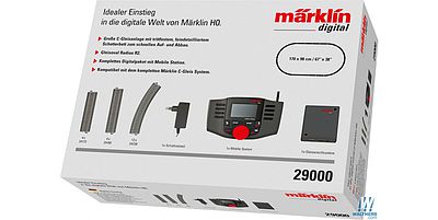 Marklin Digital Starter Set with Mobile ability HO Scale Nickel Silver Model Train Track #29000