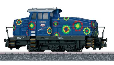 Marklin Henschel DHG 500 Switcher Henkel AG & Co. KGaA HO Scale Model Train Diesel Locomotive #36502