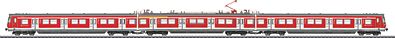 Marklin S-Bahn Electric Railcar Train German Railroad DB AG HO Scale Model Train Set #37506