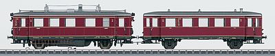 Marklin Class VT 75.9 Diesel Railcar German Federal HO Scale Model Train Diesel Locomotive #37705