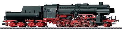 Marklin Class 42 2-10-0 w/Tub-Style Tender - 3-Rail w/Digital German Federal Railroad DB #42 555 (Era IIIa 1950, black, red)