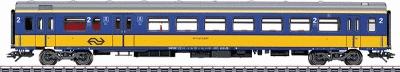 Marklin Era V 2nd Class LMTD - NS Dutch State Railways HO Scale Model Train Passenger Car #42654