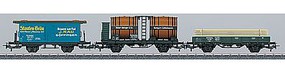 Marklin Royal Wurttemberg Railways 3-Car Set 3-Rail HO Scale Model Train Freight Car #44140