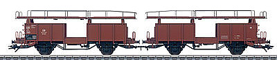 Marklin DB Auto Transport Car HO Scale Model Train Freight Car Set #46136