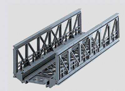 Marklin K/M Truss Bridge 7-1/8 HO Scale Model Railroad Bridge #7262