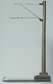 Marklin Catenary Concrete Mast Height- 3-15/16 (5) HO Scale Model Train Trackside Accessory #74103