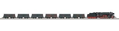 Marklin DB Hvy Freight Train Set - Z-Scale