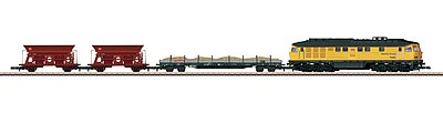 Marklin Construction Train-Only Set DB Track Construction Class 233 Diesel, 3 Cars (Era VI) - Z-Scale