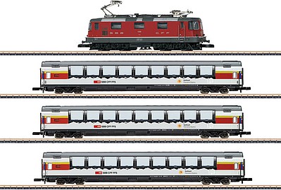 Marklin SBB Gottrd Panrma Trainst - Z-Scale