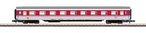 Marklin Type Avmz 207 IC 1st Class Compartment Ready to Run German Federal Railroad DB (Era V 1992, white, red, pink, gray) Z-Scale