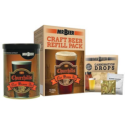 Beer Mr. Beer Churchills Nut Brown Ale Refill