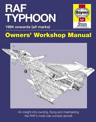 Motorbooks RAF Typhoon 1994 Onwards Owners Workshop Manual (Hardback) Model Instruction Manual #758