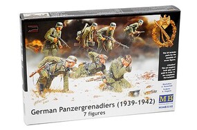 Master-Box German Panzergrenadiers Set #2 1939-42 (x7)
