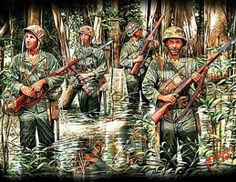 Master-Box WWII USMC in Jungle (x4)