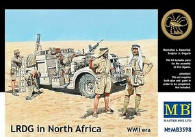 Master-Box WWII Long Range Desert Group North Africa (LRDG) (x5)