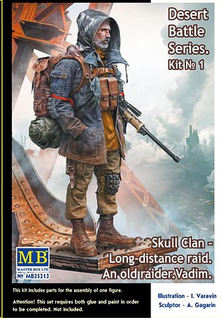 Master-Box Long Distance Raid Skull Clan Raider Vadim Plastic Model Military Figure Kit 1/35 #35213