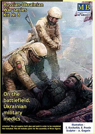 Master-Box Medics on the Battlefield Ukrainian 1-35