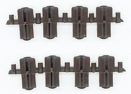 Micro-Engr Transition Rail Joiners Plastic Insulated Code 250 to 205 Model Train Track G Scale #26007
