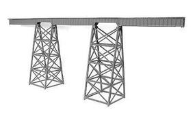 Micro-Engr Tall Steel Viaduct Kit 320' Long Model Train Bridge N Scale #75519