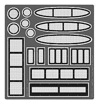 Model-Car-Garage 2000-2001 Ford Stock Car Grille & Duct Works Plastic Model Accessory 1/24-1/25 Scale #2198