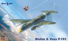 Mikro-Mir 1/72 Mikro Mir Blohm & Voss P.193 Plastic Model Kit
