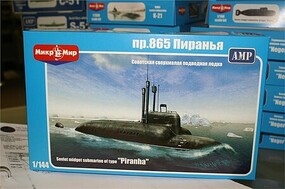 Mikro Mir 350-044 1/350 Scale HMS Conqueror Plastic Model Kit - UK Stock