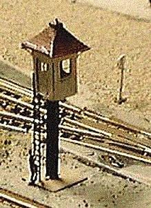 Micro-ArtMicron Railroad Watchmans tower - Z-Scale