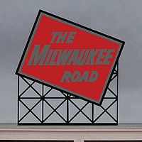 Micro-Structures Milwaukee Road Small Animated Neon Billboard Kit