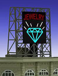 Micro-Structures N/Z JEWELRY ROOFTOP SIGN