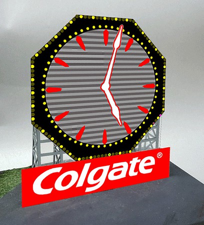 Micro-Structures HO/N Colgate Clock BB