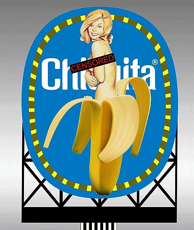 Micro-Structures HO/N Chiquita Banana Billboard