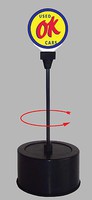 Micro-Structures O OK Used Cars Rotating Sign