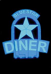 Micro-Structures Blue-Star Diner Sign Lighting Kit Model Railroad Lighting Kit #5581