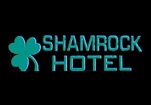 Micro-Structures Shamrock Hotel Horizontal Animated Large Sign Lighting Kit HO Scale Model Railroad Sign #6181