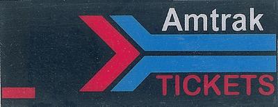 Micro-Structures Amtrak Tickets Animated Wall Sign Left Mount Model Railroad Lighting Kit #64811